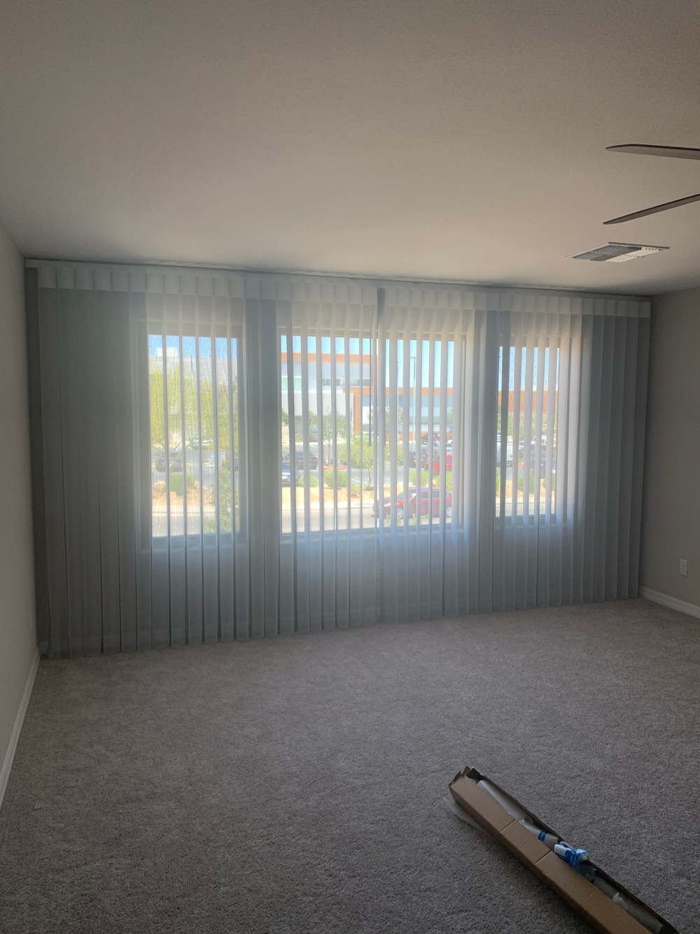 Beautiful Dual Shades by Alta Window Fashion and SmartDrapes by Norman Window Fashions on Moss Hill Ave in Las Vegas, NV
