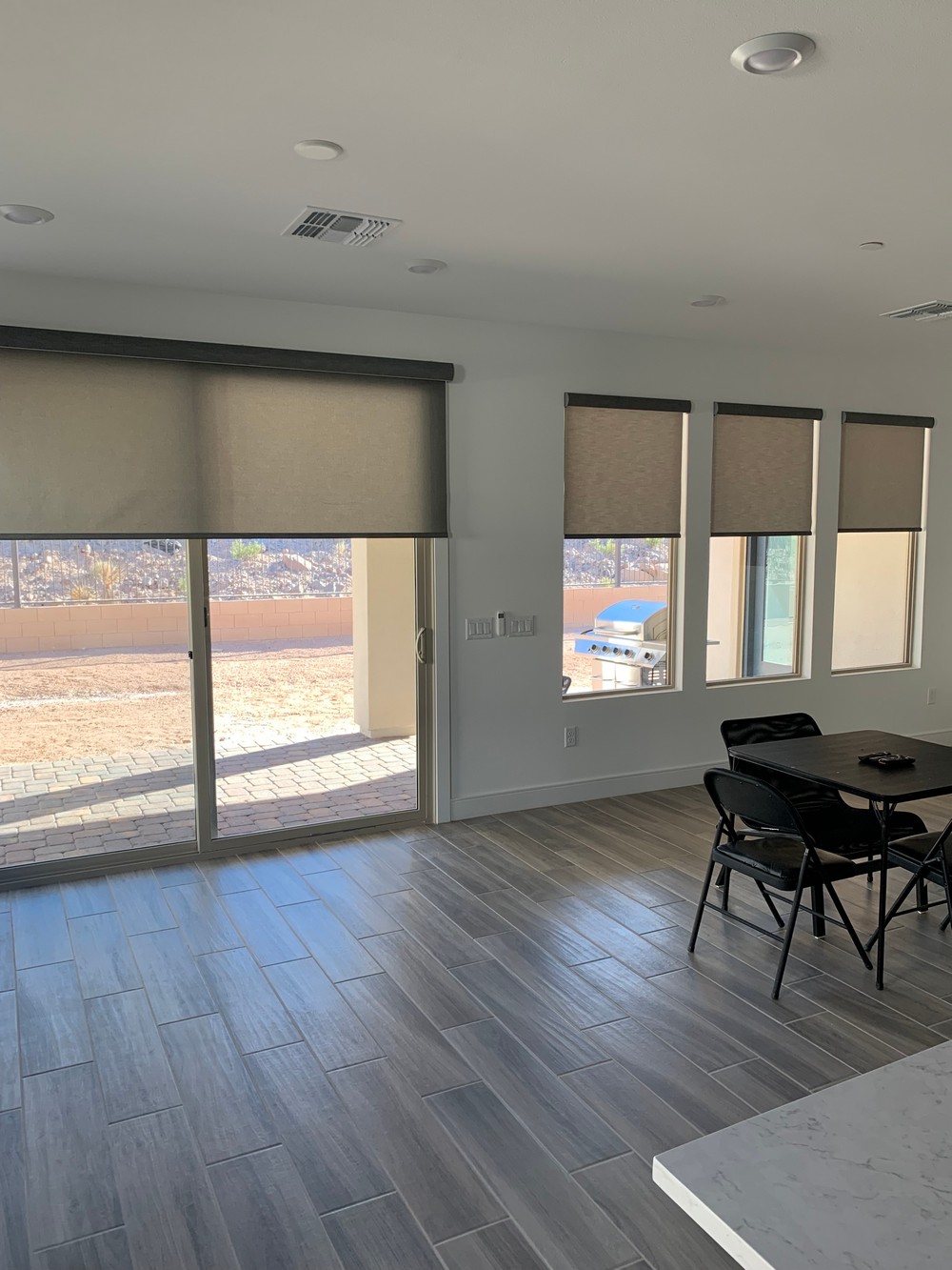 Roller Shades Motorized and Non-motorized at Sun Mirage Del Webb in Lake Las Vegas, NV